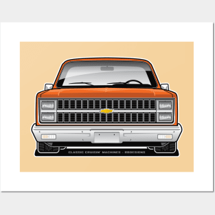 1981-82 Squarebody Chevrolet C10 Blazer Suburban Posters and Art